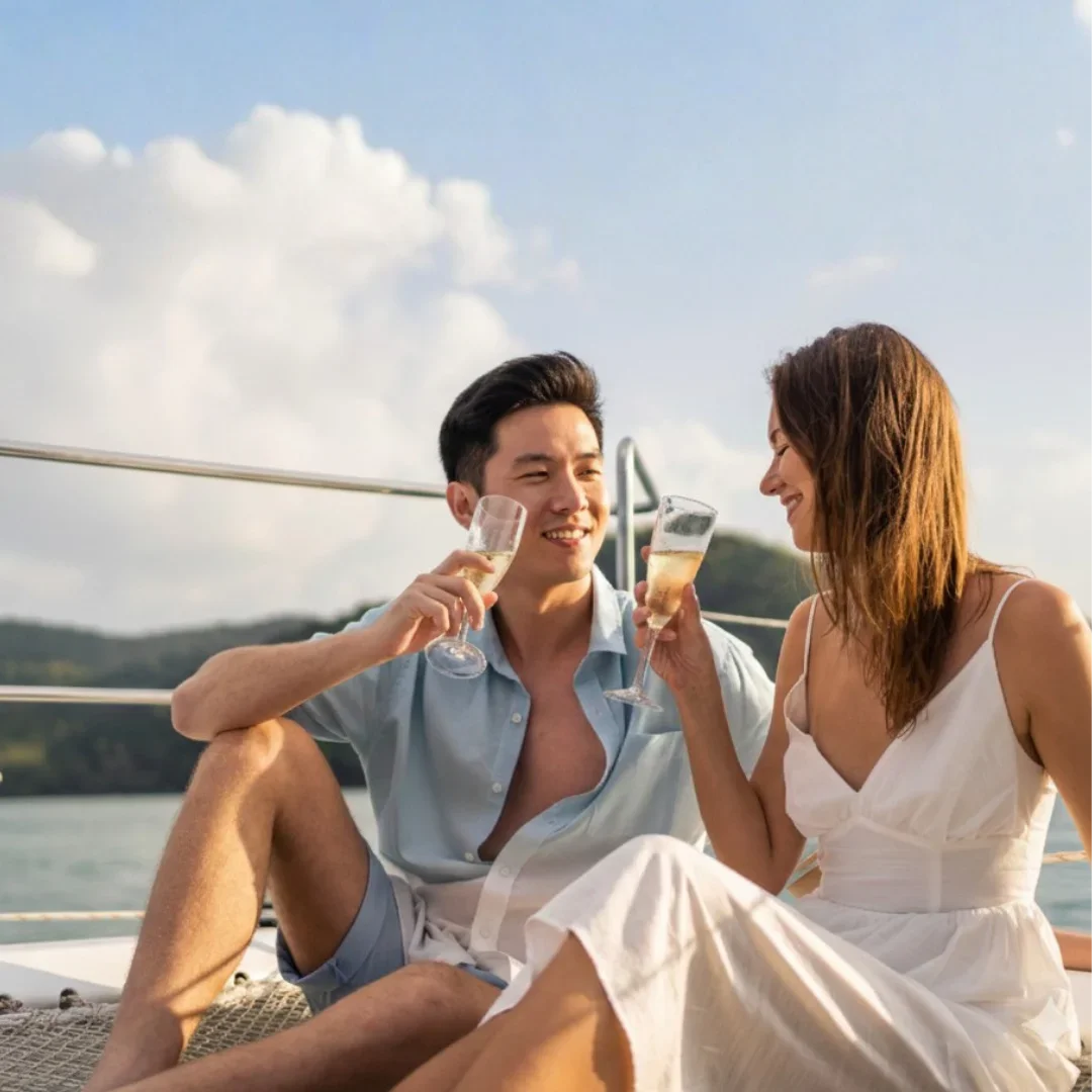 Yacht lifestyle on Pattaya coast
